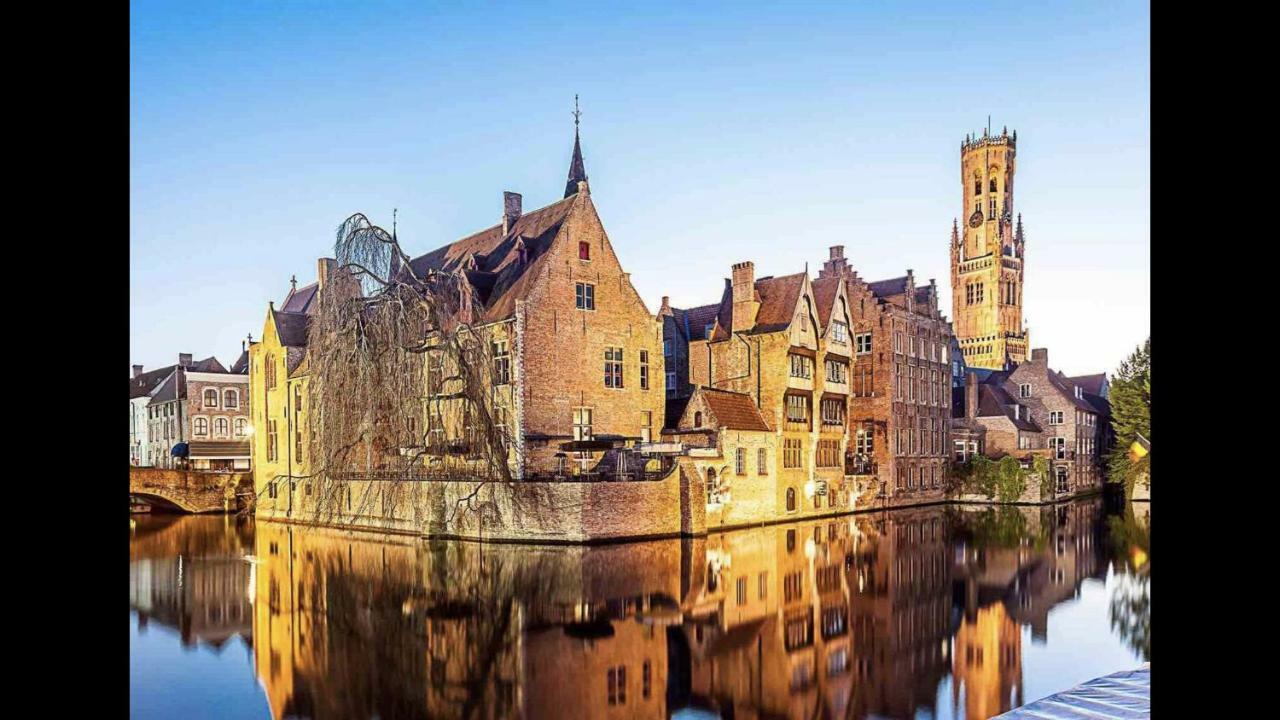 Groot Appartement Nabij Brugge Met Eigen Badkamer! Damme Bagian luar foto